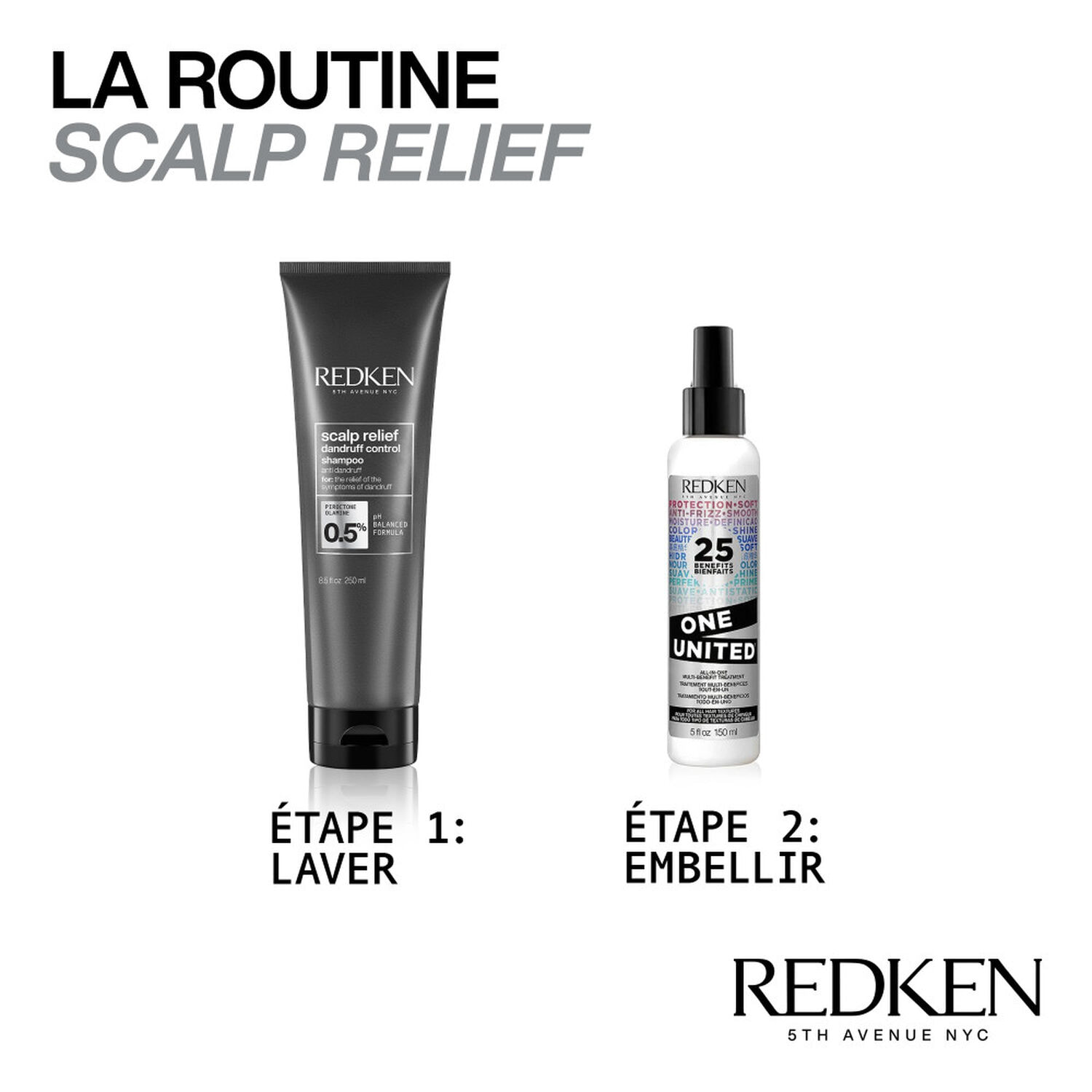 Scalp Relief Dandruf Control - Shampoing Anti-Pelliculaires