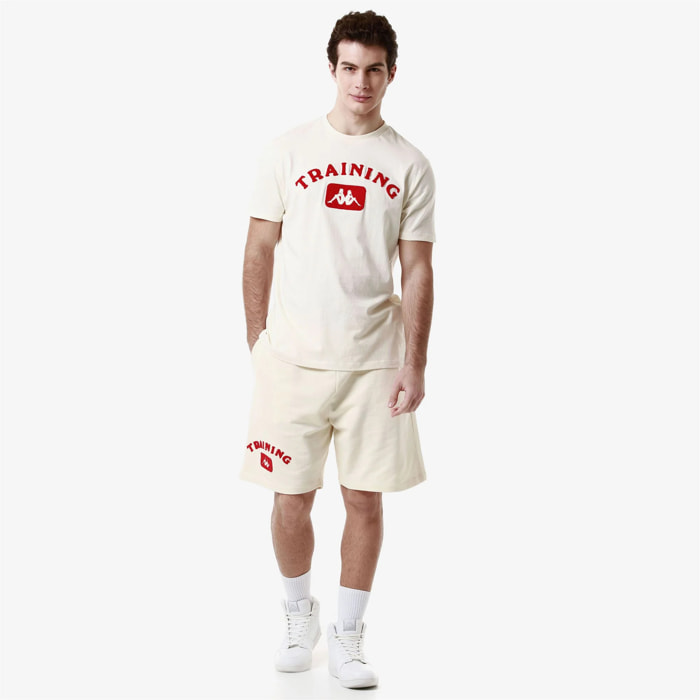 Kappa - Pantaloncini Uomo Bianco - AUTHENTIC PREMIUM LAVEL