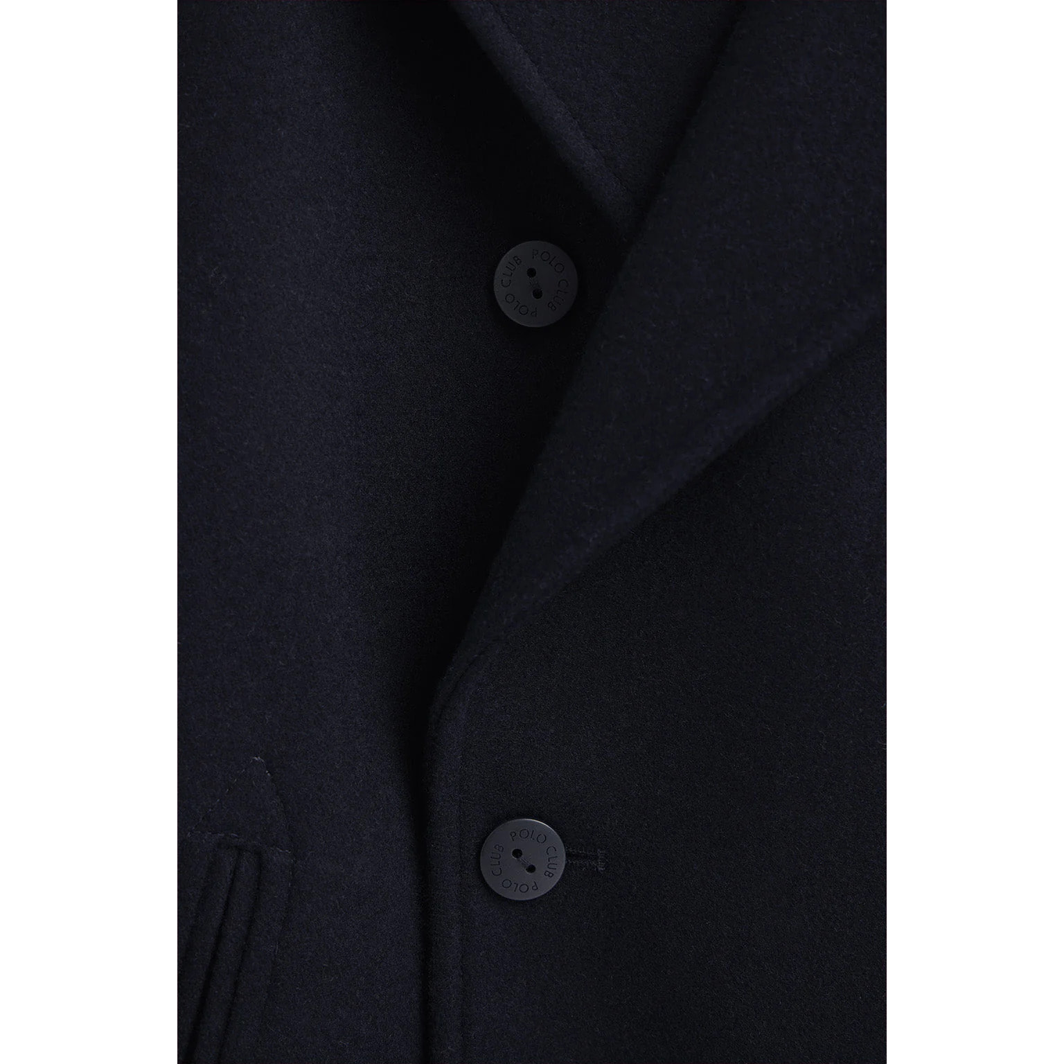 Abrigo Hanken azul marino con logo Polo Club