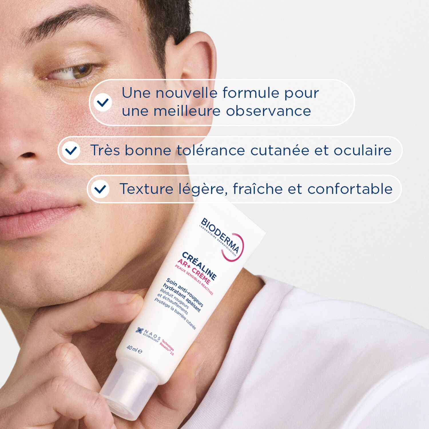 Crealine AR+ - Crème - Soin anti-rougeurs hydratant apaisant