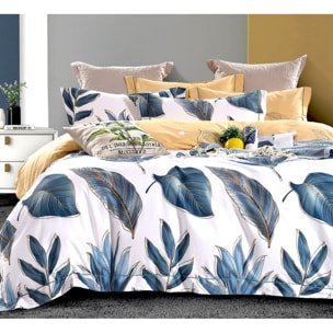 Parure housse de couette en polycoton - Florine