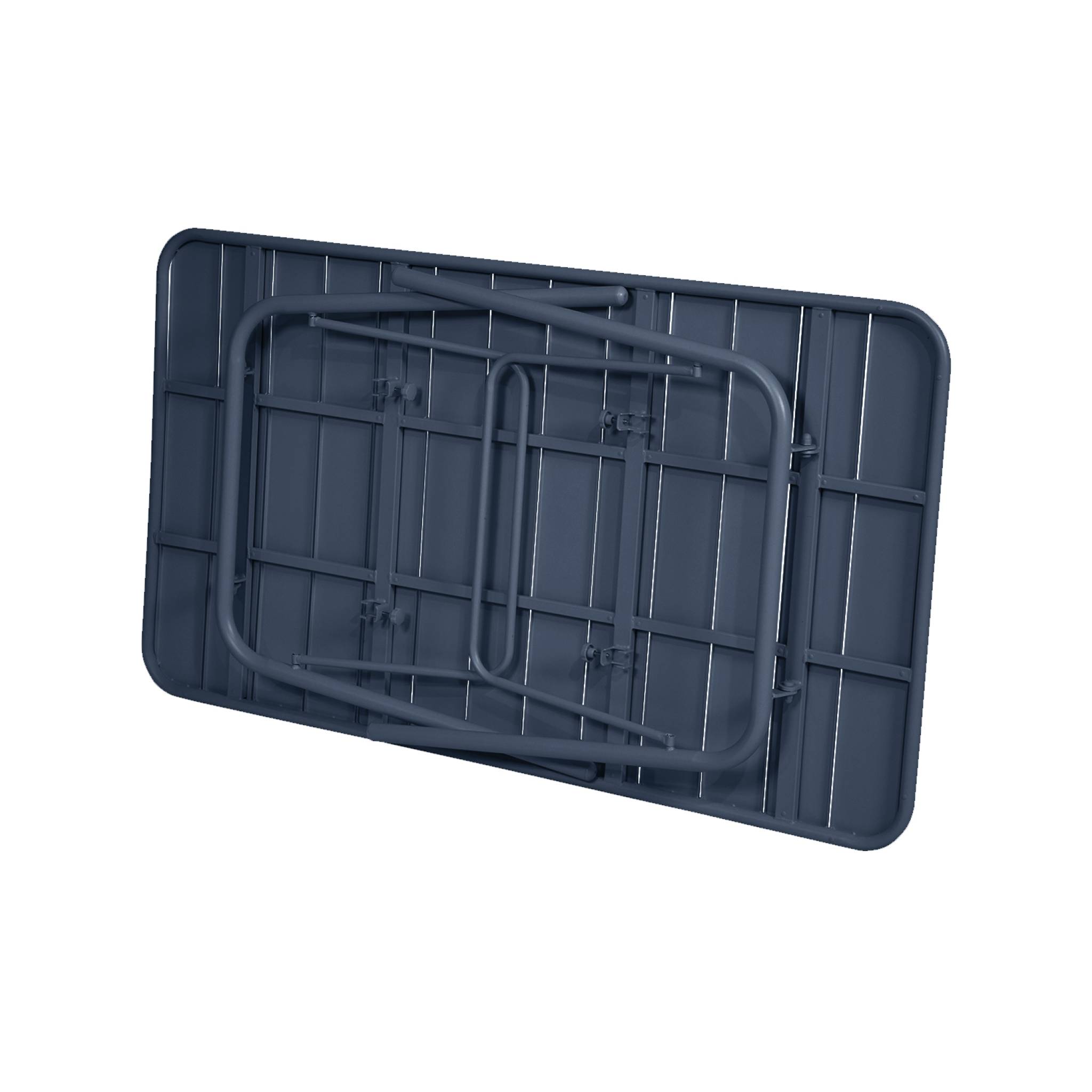 Table de jardin pliante métal 6 places AMÉLIA