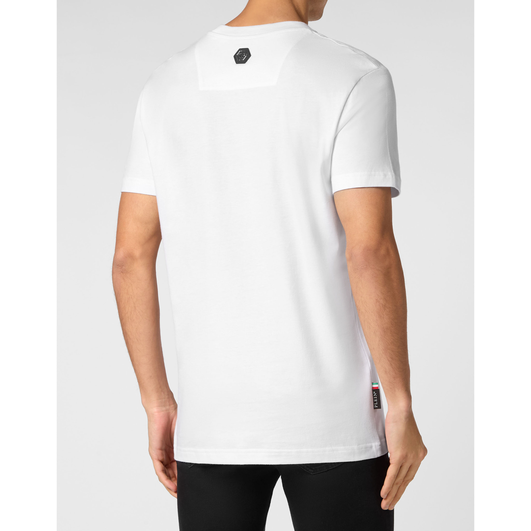 PHILIPP PLEIN T-Shirt Round Neck SKULL