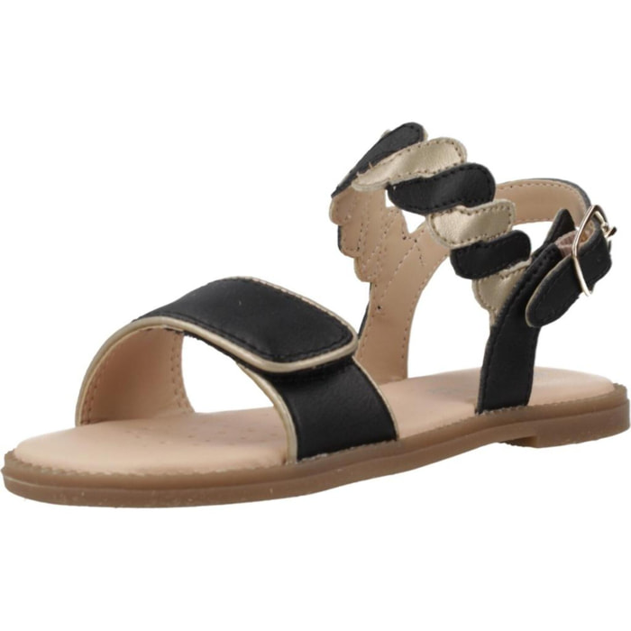 Sandalias Niña de la marca GEOX  modelo J SANDAL KARLY GIRL NEGRO