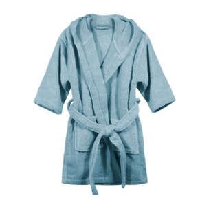 Peignoir à capuche enfant 100% Coton BIO, DOUCEUR NATURE
