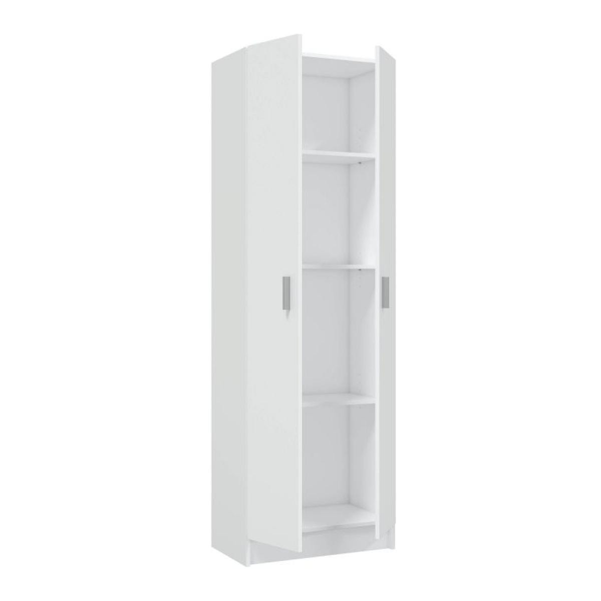 Armario multiusos 1 columna XL Blanco