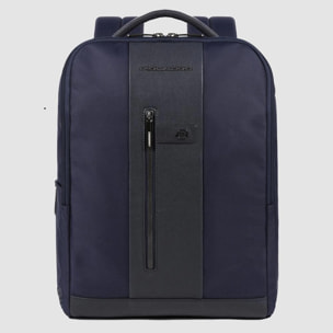 Piquadro Zaino porta pc 15,6 in tessuto riciclato