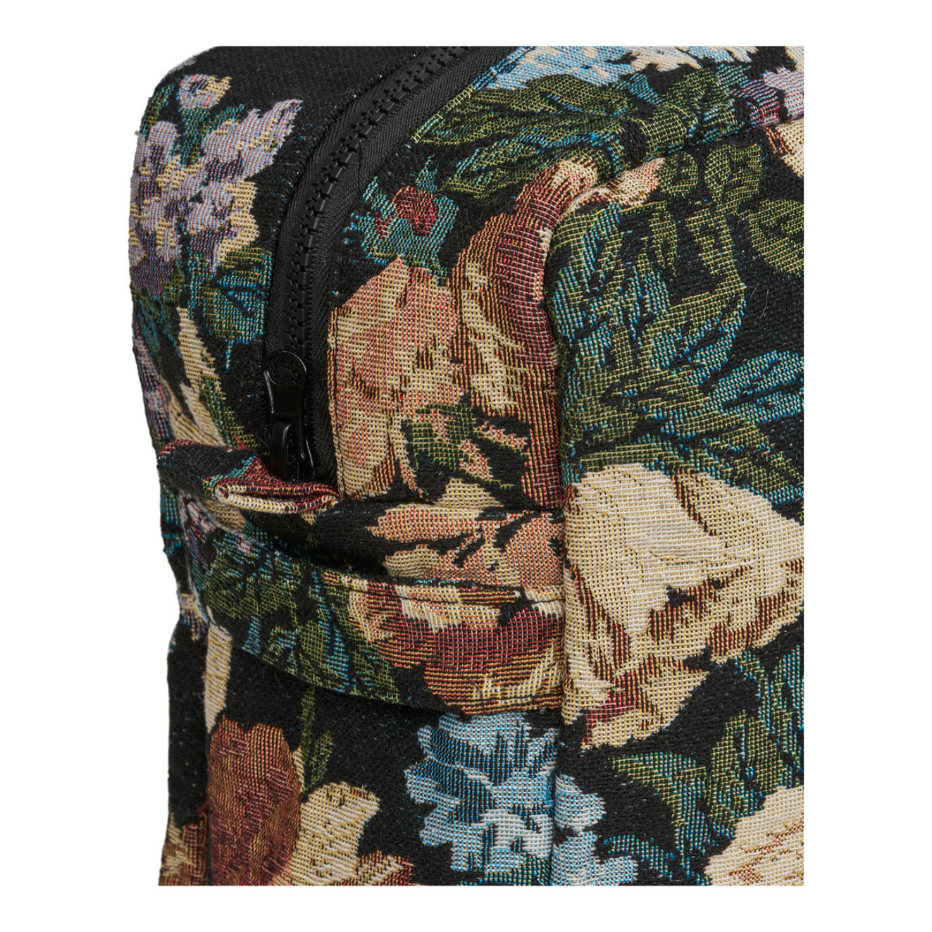 Zoe - Set 2 pochette da bagno in poliestere nero mix