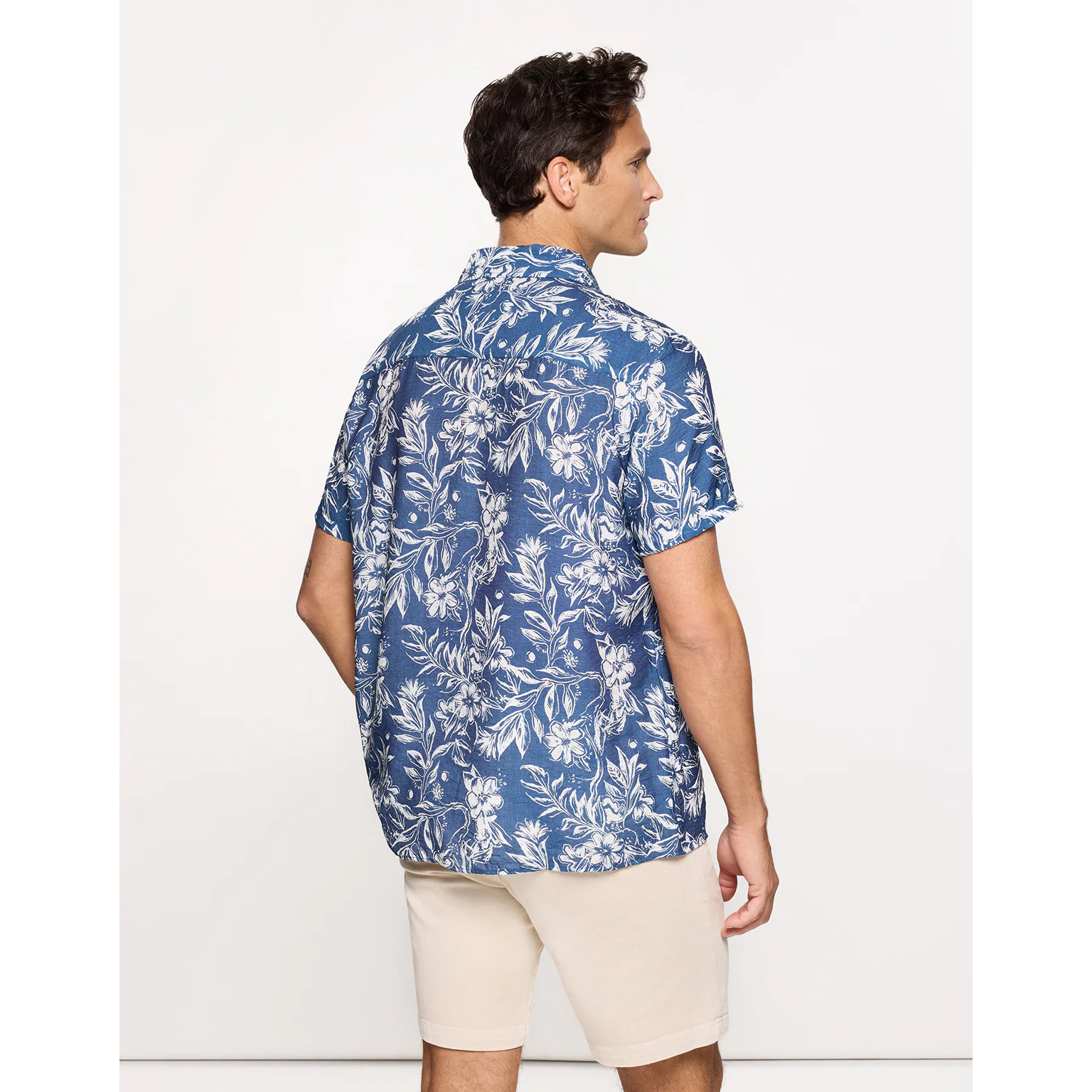 Camisa Manga Corta Azul Marino - Westcoast