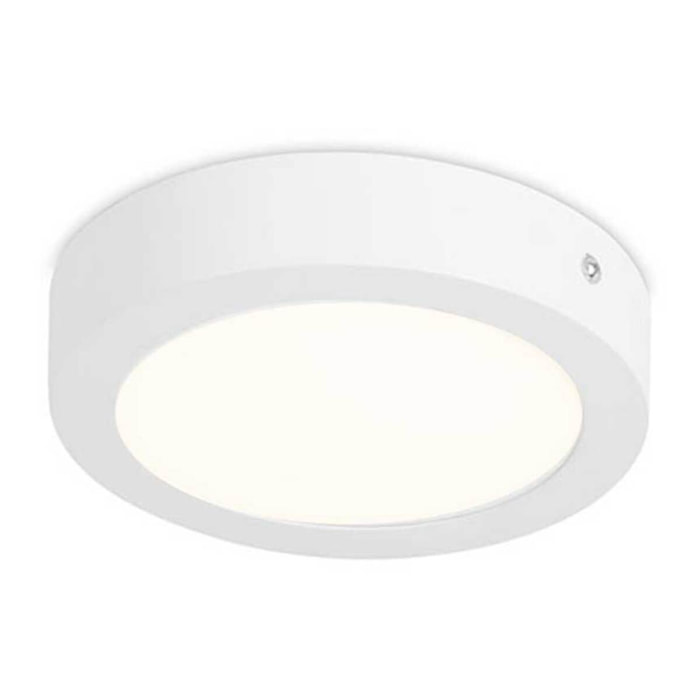 FORLIGHT Plafon Ip20 Easy Round Surface Ø300Mm Led 22W 3000K Blanco 1377Lm