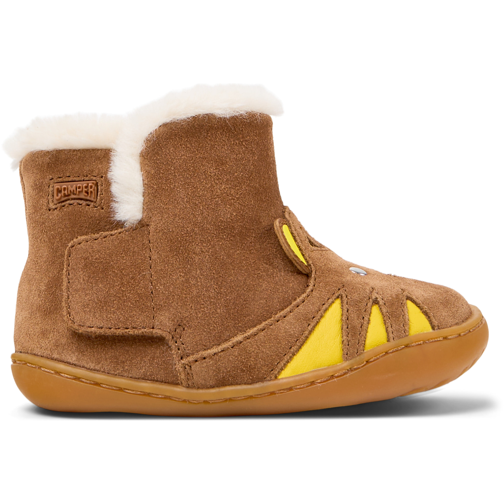 Botines - CAMPER Peu Cami - Marron - Piel de ante