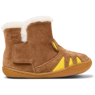 Botines - CAMPER Peu Cami - Marron - Piel de ante