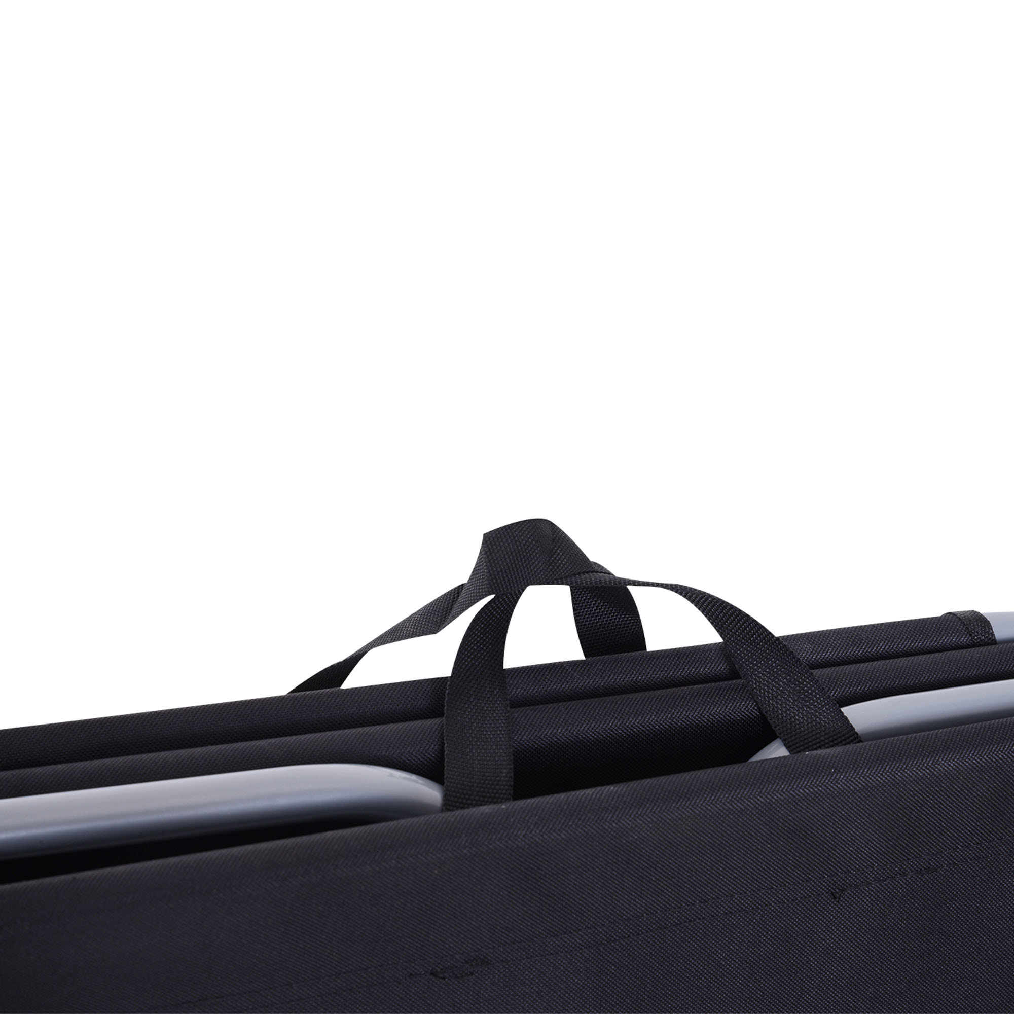 Tumbona Plegable Tumbona Jardín Exterior con Respaldo Ajustable en 5 Posiciones y Estructura Metálica Carga 120 kg para Terraza Piscina Playa 187x55x24 cm Negro