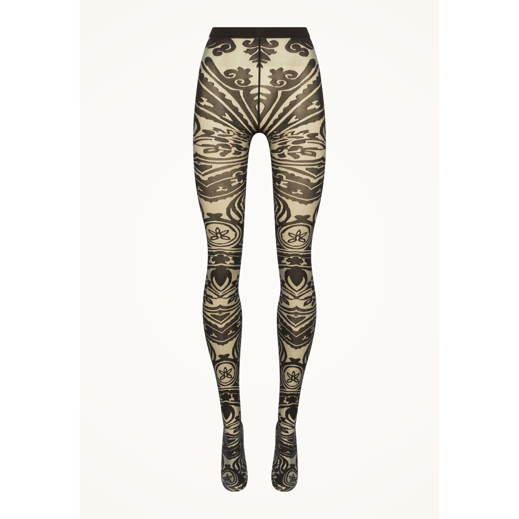 Collant Paisley Tattoo Tights