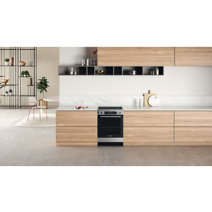 Cuisinière vitrocéramique WHIRLPOOL WS68V8CCX/FR Steam+