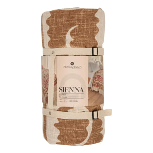 Dessus de lit Sienna 260x240 terracotta