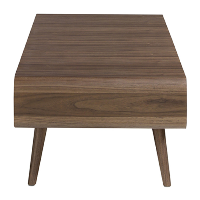 Mesa de centro de nogal 120x60x43cm