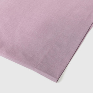 Funda de almohada algodón lisa