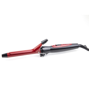 Arricciacapelli Icurl Proceramic Plus 19 - Nero E Bordeaux - 25W