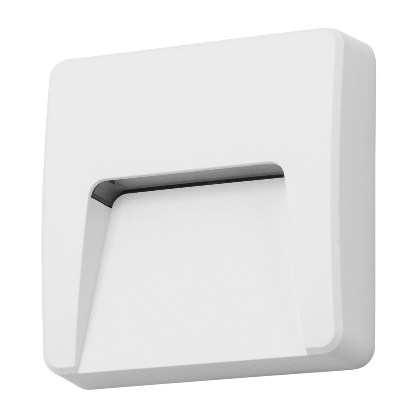 Forlight Aplique Ip65 Grove Opaque Square Led 2,6W 4000K Negro 89Lm