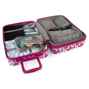 Maleta Pc Pequeña Dkny Dkny-626 Signature Hardside Magenta