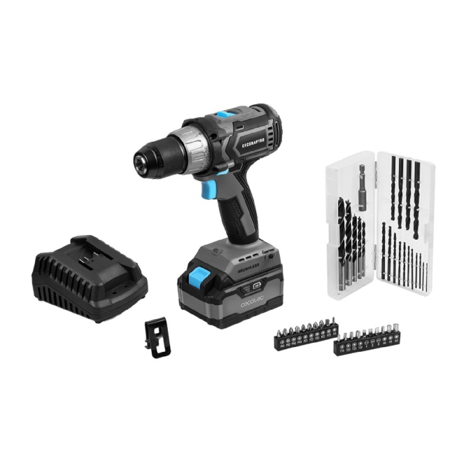 Cecotec Perceuse Cecoraptor Perfect Drill 4020 Brushless Ultra