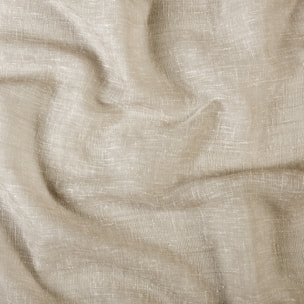 Voilage en polycoton chiné - Lin