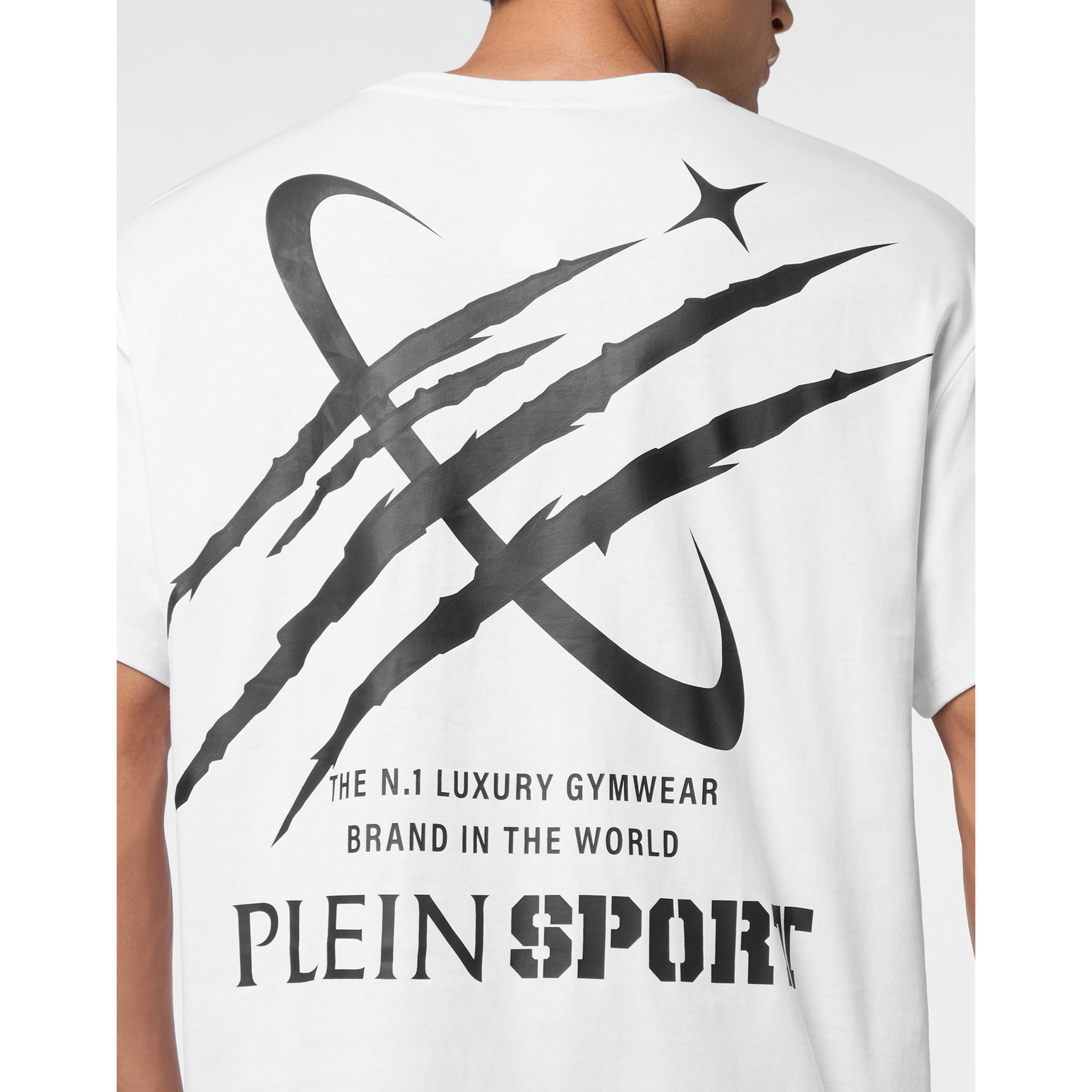 PLEIN SPORT Maglietta girocollo Ss SCRATCH