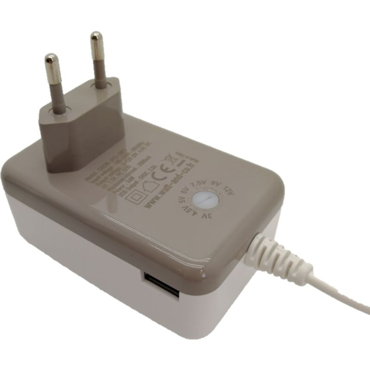 Chargeur WATT AND CO universelle 3-12V