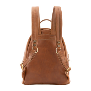 Zaino  unisex In Vera pelle Made in Italy 23x29x13 cm