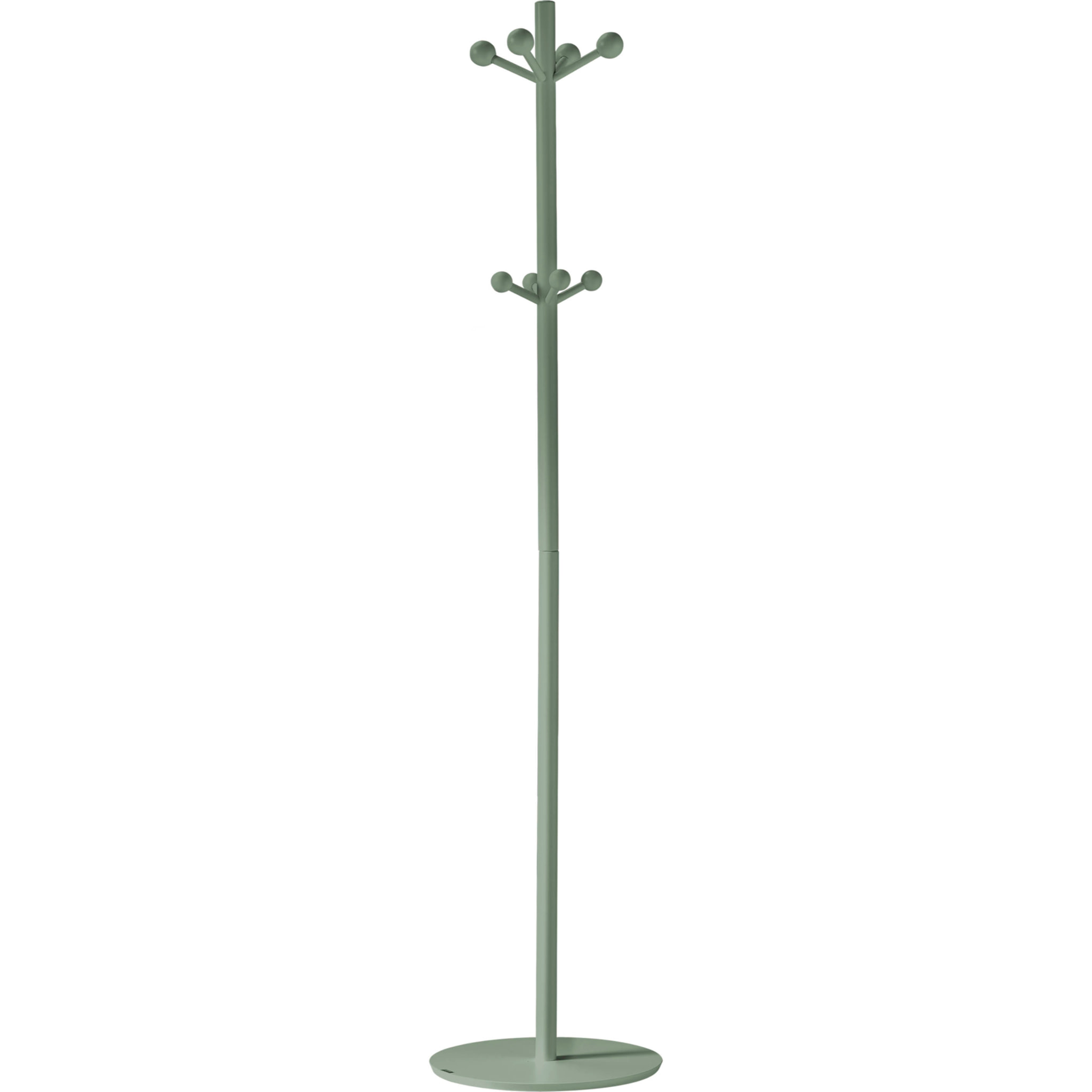 Perchero Unique madera haya verde 182x37x37 cm