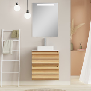 Ensemble de salle de bain BAMBU 2C, Alday, 60 cm, Solomon