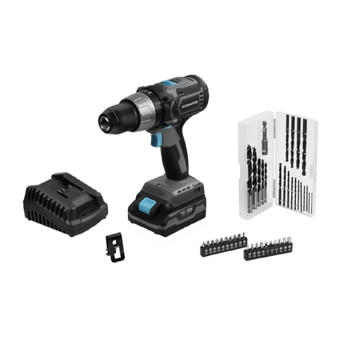 Trapani a batteria CecoRaptor Perfect Drill 2020 X-Treme Cecotec