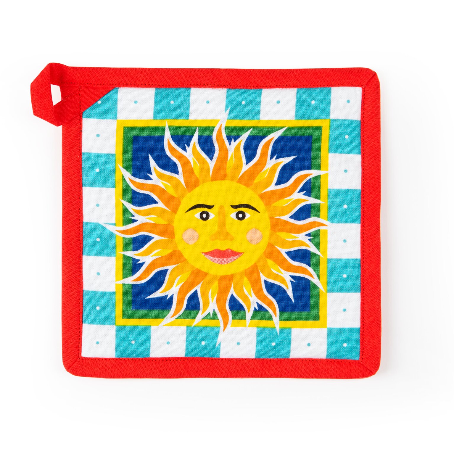 Set Torchon, Manique et Gant de Cuisine Excelsa – Sicilian Rhapsody, Coton Multicolore