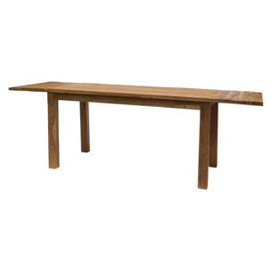 TAVOLO PRANZO IN LEGNO PROLUNGHE ESTRAIBILI - 6/10 PERSONE - misura 160X80X76
