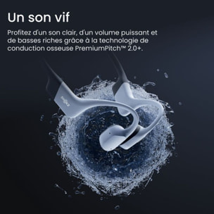 Casque SHOKZ OpenSwim Pro Gris