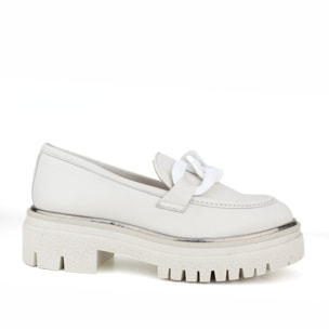 Mocasín con adorno Piso Eva