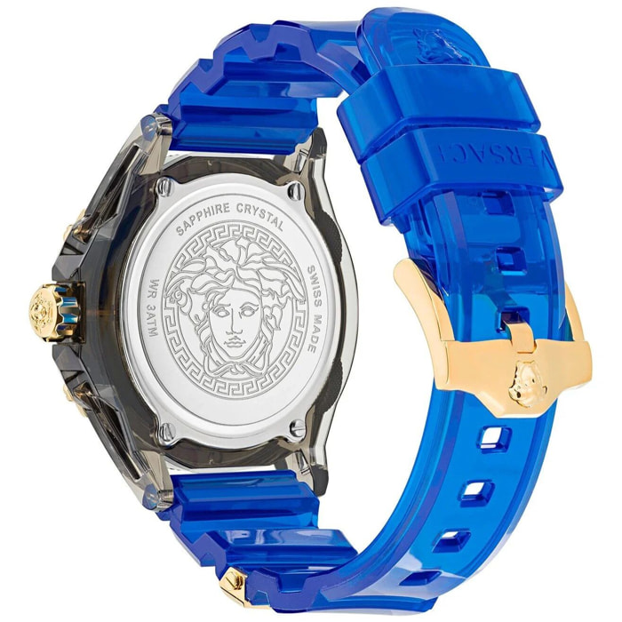 Reloj Versace VE6E00323 Unisex Analogico Cuarzo con Correa de Silicona