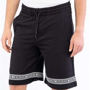 BIKKEMBERGS bermuda uomo black