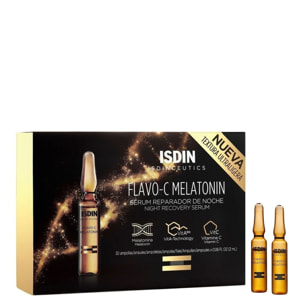 Flavo-C Melatonin - Sérum visage de nuit réparateur et antioxydant à la vitamine C
