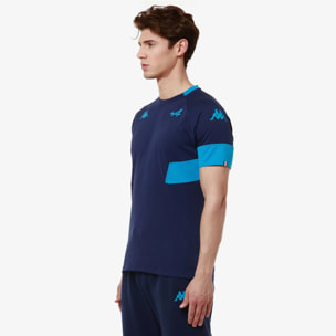 Kappa - T-Shirts & Top Uomo Blu - Supporter Adobi Alpine F1
