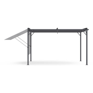 Auvent inclinable pour pergolas Marina 2,5x1,5m