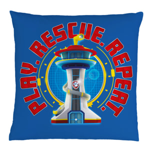 Coussin imprimé 100% polyester, PAT PATROUILLE READY FOR ACTION