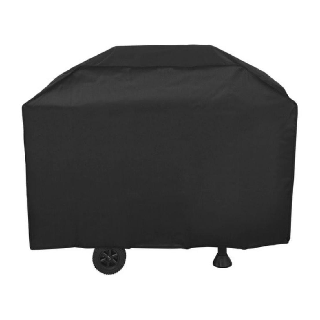 Cover copri barbecue 120 cm modello Dallas 4 fuochi, nero