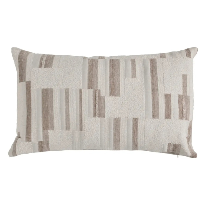 Coussin Calix beige lin 50x30cm