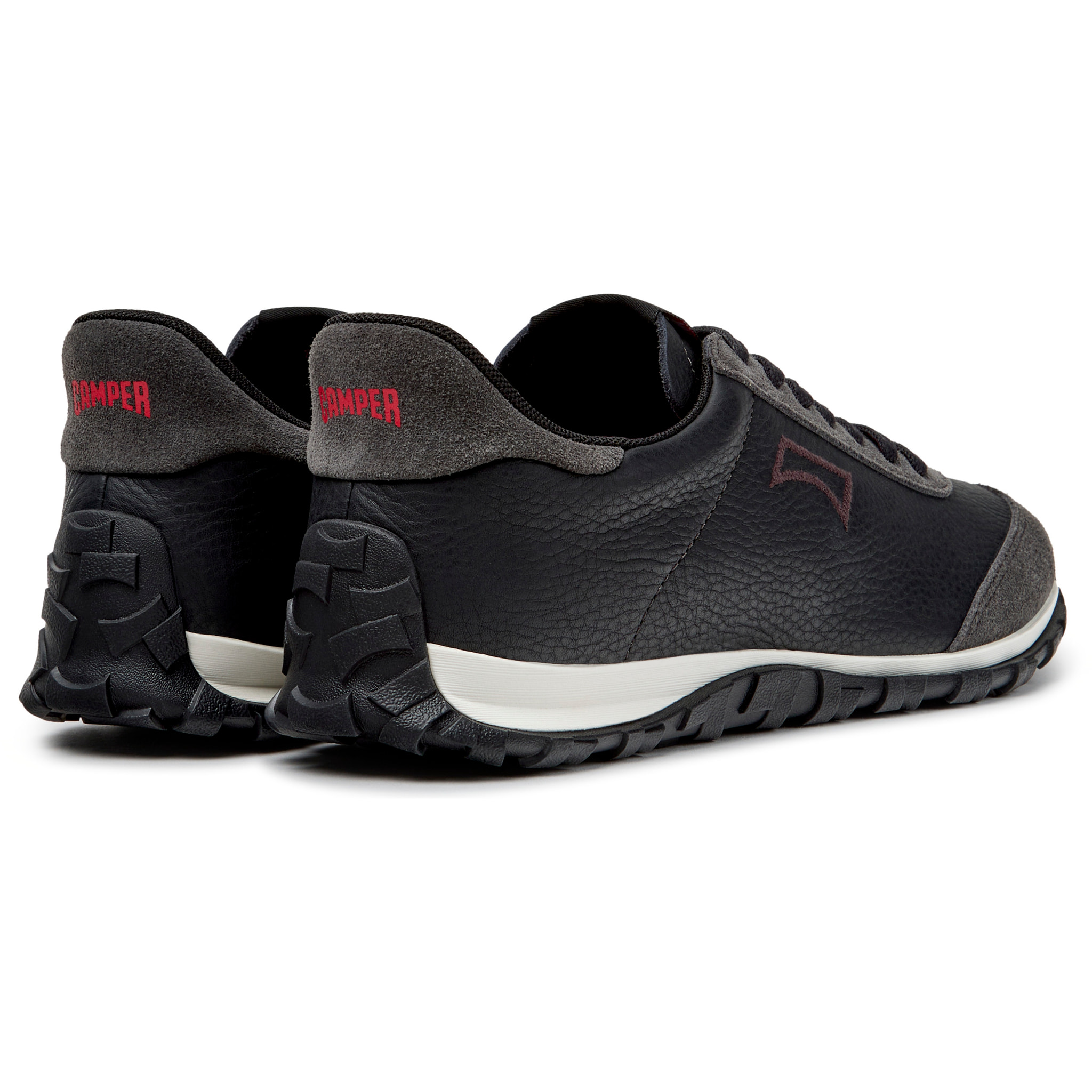 Zapatillas - CAMPER Drift Walk - Negro - Piel lisa
