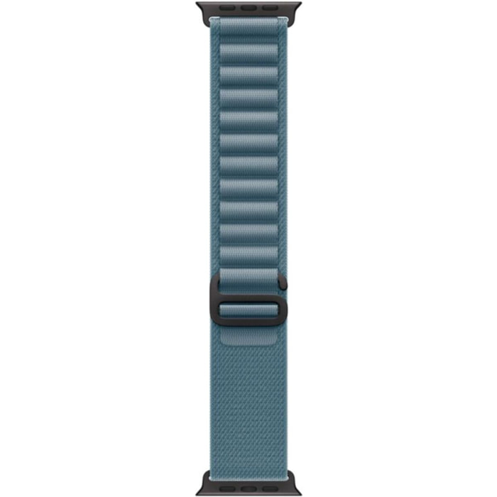 Bracelet APPLE 49 mm - Small  Alpine bleu clair - Noir