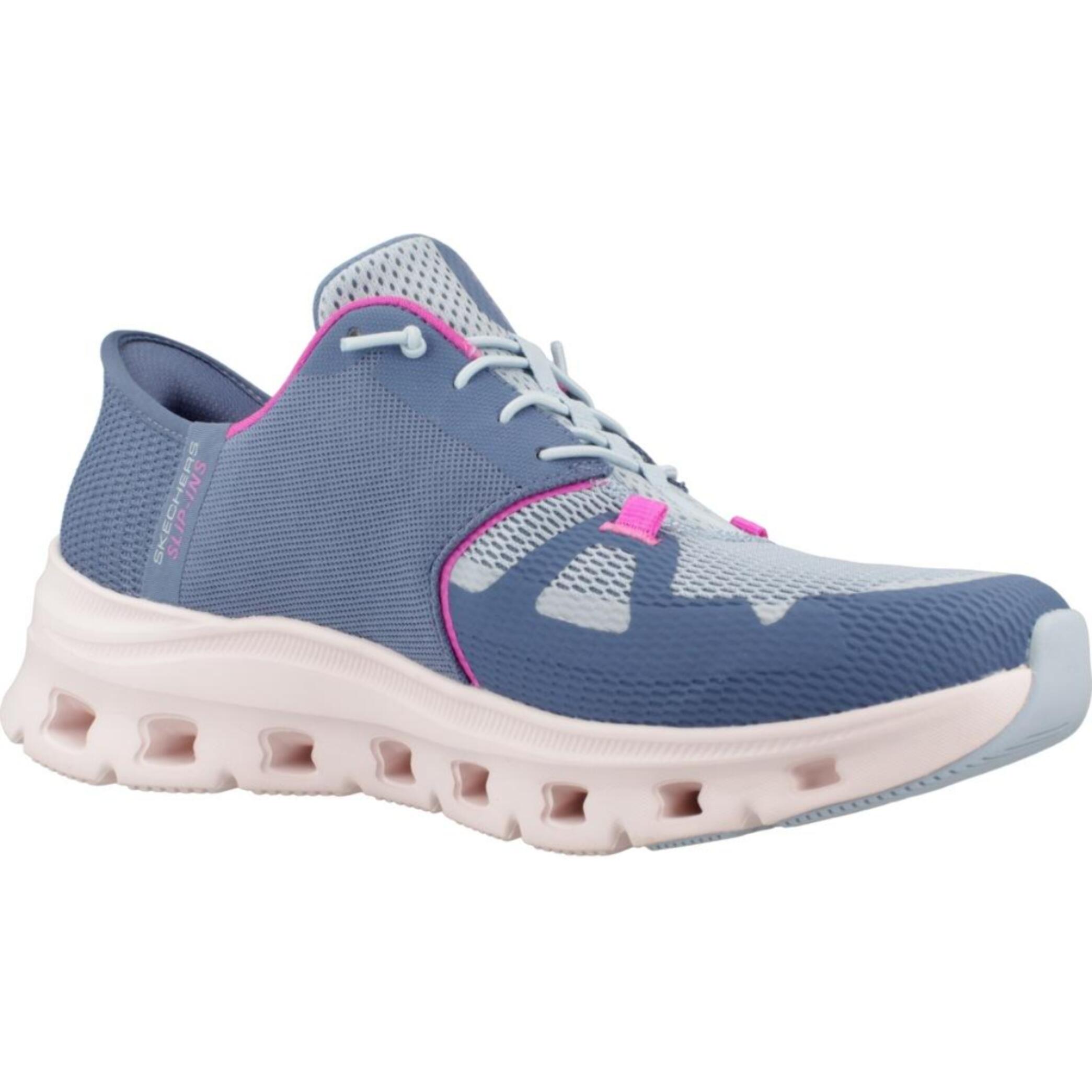 Sneakers De  Mujer Glide Step Pro Azul