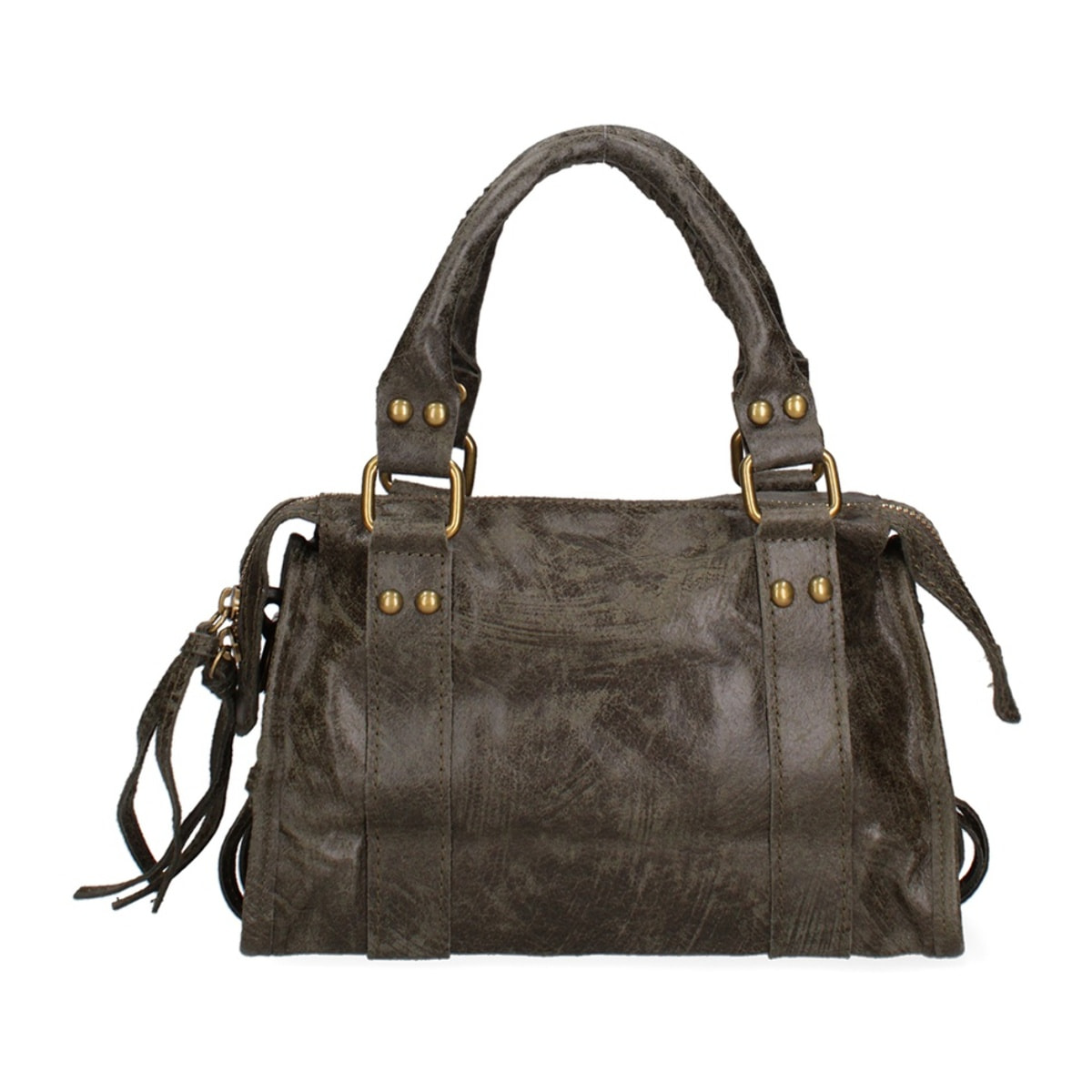 Borsa a spalla da donna - Modello Erisia - Vera pelle - 25.0 x 15.0 x 10.0 cm