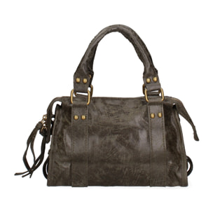 Borsa a spalla da donna - Modello Erisia - Vera pelle - 25.0 x 15.0 x 10.0 cm